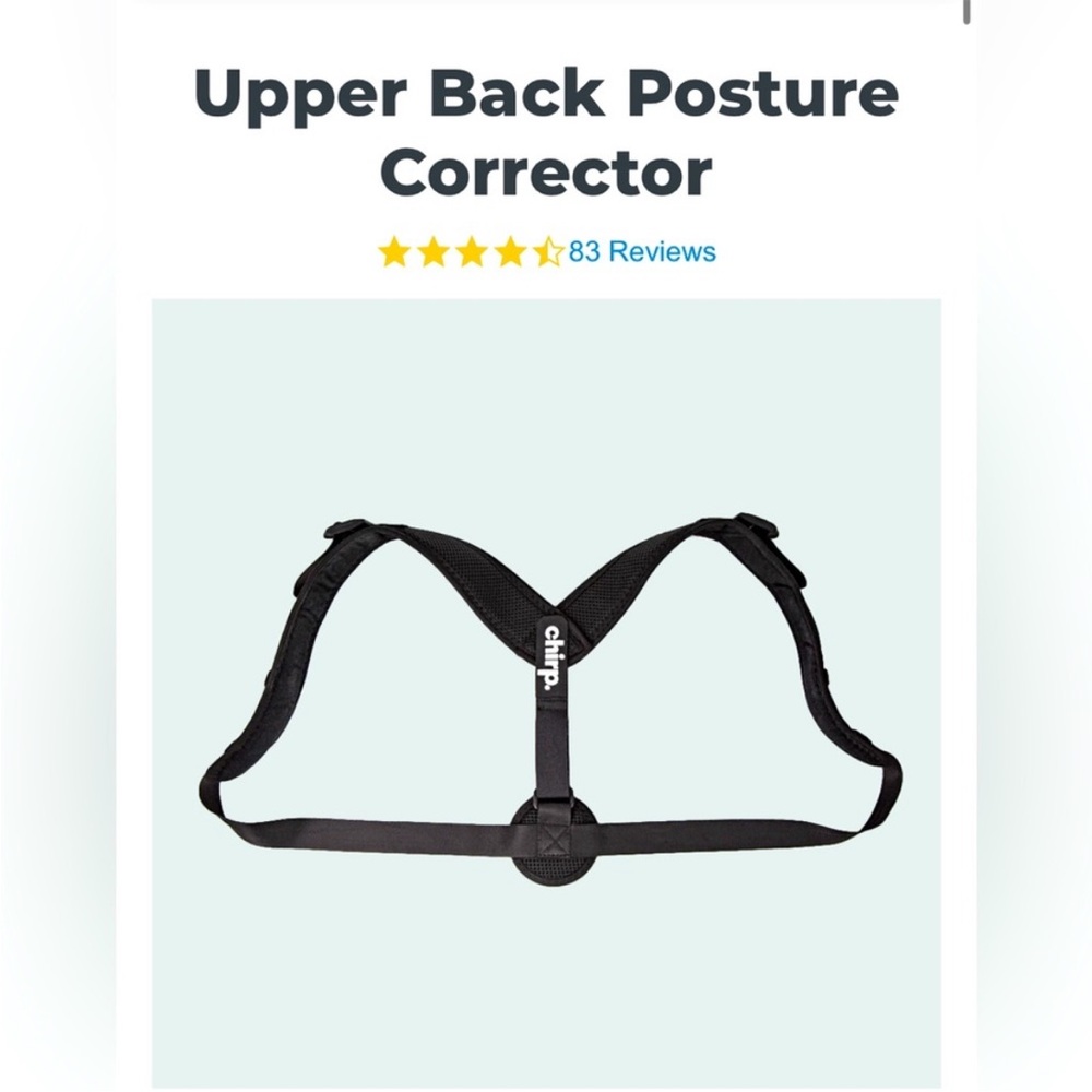 Chirp Upper Body Posture Corrector